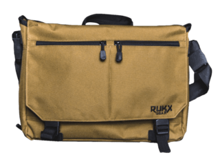 American Tactical and RUKX Gear™ make this Business Bag with a Velcro holster pocket inside for concealment of most compacts and full-size handguns.